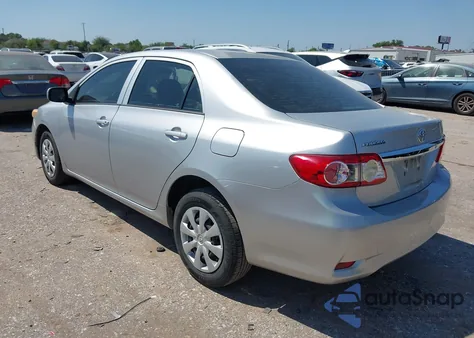 2013 Toyota Corolla L из США, поврежденный, VIN 5YFBU4EE3DP129824
